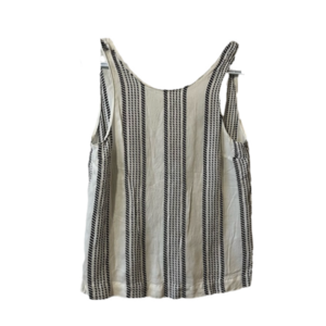 Dynamite striped tank top with ties in back